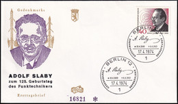 BERLIN 1974 Mi-Nr. 467 FDC - 1971-1980