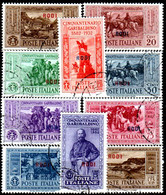 Egeo-OS-341- Rodi: Original Stamps And Overprint 1932 (o) Used - Quality In Your Opinion. - Ägäis (Rodi)