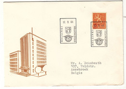 Finlande - Lettre De 1964 - Oblit Spéciale Helsinki - Armoiries - - Covers & Documents