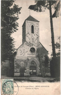 CPA Carte Postale France  Putanges  Environs Ménil-Gondouin Extérieur De L'église VM61490 - Putanges