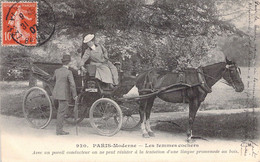 CPA TRANSPORT - Paris Nouveau - Les Femmes Cocher - 920 - Autres & Non Classés