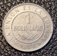 Bolivia 1 Boliviano 1997 - Bolivie