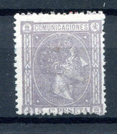1875.ESPAÑA.EDIFIL 163(*).NUEVO CON FIJASELLOS(MH)CATALOGO 130€ - Unused Stamps