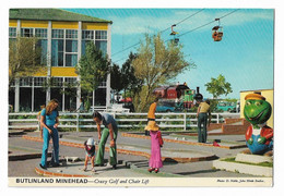 Postcard, Somerset, Minehead, Butlins, Butlinland, Holiday Camp, Crazy Golf, 1977. - Minehead