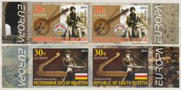 Europa Cept - 2014 - South Ossetia & Georgia - Type-A+B - (imp.) ** MNH - 2014