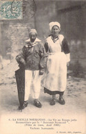 CPA FOLKLORE - La Vieille Normandie - Fête De Caen Août 1905 - Vachers Normands - Costumes