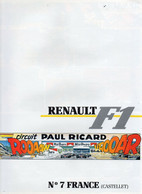 Michel Vaillant (Jean Graton) Renault F1 Avant Série De La Rage De Gagner N° 7 France (Castellet) - Michel Vaillant