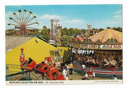 Postcard, Essex, Clacton On Sea, Butlin's, The Amusement Park. - Clacton On Sea