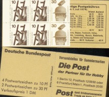Markenheftchen Bund Postfr. MH 16 D  MNH ** Neuf Postfrisch - 1971-2000