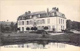 CPA FRANCE 89 "Paron, Le Chateau" - Paron