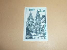 TIMBRES FRANCE NON DENTELES N°2370a LA CATHEDRALE DE TOURS - NEUF SANS CHARNIERES - 1981-1990