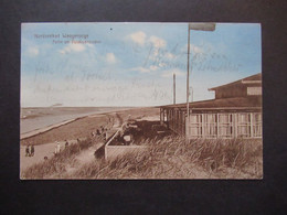 DR 1919 Nordsee Insel Nordseebad Wangerooge Partie Am Dünenschlösschen Nach Detmold Handschriftl Vermerk Eilt - Wangerooge