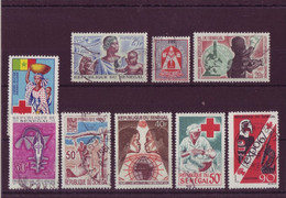 Afrique - Sénégal - Commémoratifs - 9 Timbres Différents - 3582 - Sénégal (1960-...)