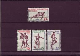 Afrique - Sénégal - Jeux De L'Amitié 11-21 Avril 1963 - 4 Timbres Différents - 3587 - Sénégal (1960-...)