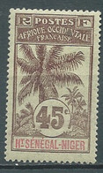 Haut Sénégal Et Niger - Yvert N° 12 *   -  Aab 30005 - Unused Stamps