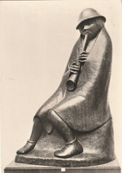 Ernst Barlach (1870-1938) Der Flotenspieler, 1936, Teakholz, 73 Cm Hoch - Sculptures