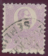 1871. Lithography 25kr Stamp, K.K. SEMLIN - ...-1867 Prephilately