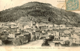 L'ESCARENE ENVIRONS DE NICE VUE GENERALE 1906 - L'Escarène