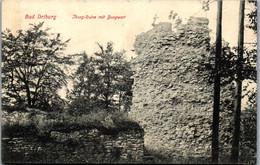 41671 - Deutschland - Bad Driburg , Iburg Ruine Mit Burgwart - Nicht Gelaufen - Bad Driburg