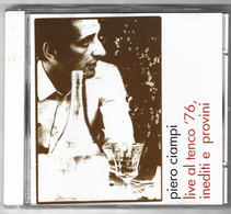 PIERO CIAMPI : Live Al Tenco '76, Inediti E Provini / PAPIRO 1995 - Otros - Canción Italiana
