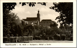 41729 - Deutschland - Dippoldiswalde I. Sa. , Blick V. Stadtpark Z. Schloß U. Kirche - Gelaufen - Dippoldiswalde