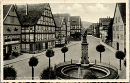 41963 - Deutschland - Hofgeismar , Am Marktplatz , L. Beschädigt - Gelaufen - Hofgeismar