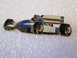 PIN'S    FORMULE  1  LIGIER  GITANES BLONDES  ELF - F1