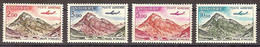 Andorra Francesa Aereo  5/8 ** MNH. 1961 - Posta Aerea