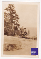 Roche Mère Henry / Senones - Rare Petite Photo 1923 8x5,5cm Vosges Pont Tourisme A86-22 - Lugares