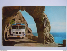 Cpsm Formosa East Coast Highway Hangs High Above Incredibly Blue Pacific Truck Camion - Formosa