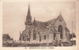 Trèbrivan * Vue Sur L'église Et Le Cimetière - Andere & Zonder Classificatie