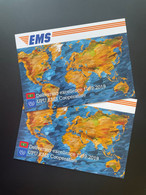 Maldives 2019 Mi. ? Stationery Entier Ganzsache Joint Issue 20e Anniversaire EMS 20 Years Emission Commune UPU - Maldives (1965-...)