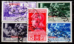 Egeo-OS-345- Scarpanto: Original Stamps And Overprint 1930 (o) Used - Quality In Your Opinion. - Egeo (Scarpanto)