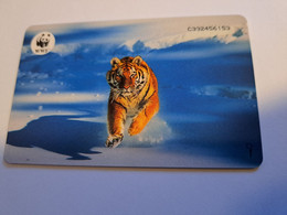 NETHERLANDS / WWF/WNF 1x TIGER/TIGRE  / CHIP ADVERTISING /DIFFICULT /  HFL 2,50 /CRD 531.01  MINT !!  ** 11987** - Privadas