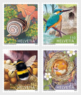 Zwitserland / Suisse - Postfris / MNH - Complete Set Animals 2022 - Unused Stamps