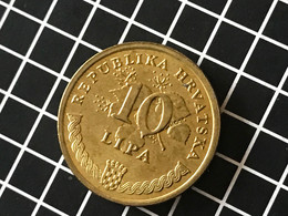 Münze Münzen Umlaufmünze Kroatien 10 Lipa 1999 - Croatia