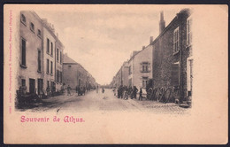 +++ CPA - Souvenir De ATHUS - - Carte Animée - Vélos   // - Aubange