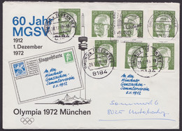 P101, MeF Mit 7 Ganzsachenausschnitten, Dek. Bedarfsbrief - Postkarten - Gebraucht