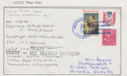 USA  Cover Antarctic Flight From McMurdo To Black Island "9 Technicians Station Upgrade Ca Polar Star14 FEB 1996(FD197B) - Polar Flights