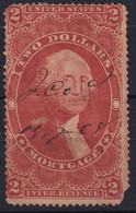 USA 1862-71 - Canceled - Sc# R82c - Revenue 2$ - Fiscaux