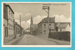* Heikant Zele (Oost Vlaanderen) * (Uitg Bakkerij D'Heer - E. Beernaert) Dorpstraat Noord, Straatzicht, Unique, TOP - Zele