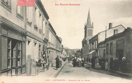 Auterive * Avenue De La Gare * Commerces Magasins * Villageois - Autres & Non Classés