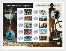 UN / VN - Postfris / MNH - Sheet World Bicycle Day 2022 - Unused Stamps