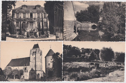 Ci - Lot De 7 Cpa MASSAY (Cher) - (Vue Générale, Bords De L'Arnon, église, Les Bordes, Lavoir Et Pont, Av. Foch, Rue Vai - Massay