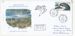 TAAF - Env. 0,75 Prion De Macgillivray - St Martin De Vivies St Paul Ams 25/2/2005 - Aulthier Amsterdam 56e Mission - Storia Postale