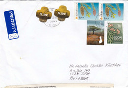 Finland - 005/2011 Letter Registred+priority From Hameenlinna To Sofia(Bulgaria) - Covers & Documents
