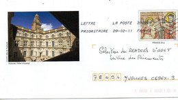 PAP  TOULOUSE-31---2011--Hôtel D'Assézat  .. -repiquage Hôtel Des Chevalers St Jean De Jérusalem   ...cachet .. - PAP: Sonstige (1995-...)
