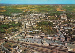 Lamballe * Vue Aérienne Du Centre Ville * La Gare * Ligne Chemin De Fer - Lamballe