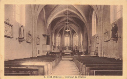 Ciez * Intérieur De L'église Du Village - Autres & Non Classés