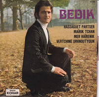 BEDIK (Stéphane Bédikian - ARMENIE) - FR EP - HASSAGUET PARTSER+ 3 - Musiche Del Mondo